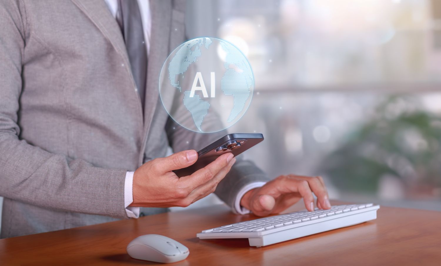 AI assists with marketing.